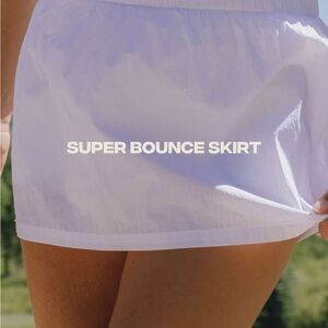 Daily Drills White Super Bounce Skirt